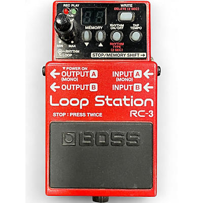 Used BOSS RC3 Loop Station Pedal