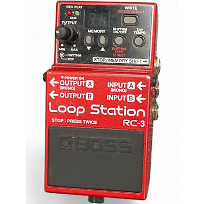 Used BOSS RC3 Loop Station Pedal