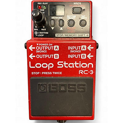 Used BOSS RC3 Loop Station Pedal