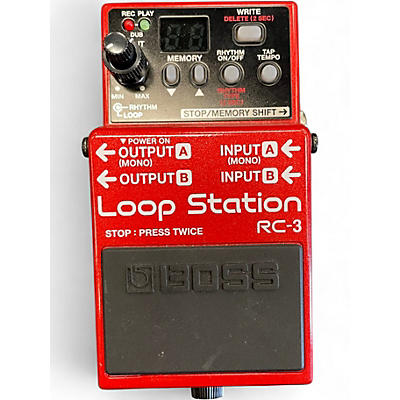 Used BOSS RC3 Loop Station Pedal