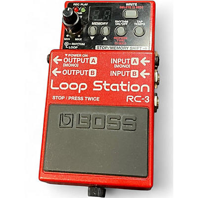 Used BOSS RC3 Loop Station Pedal