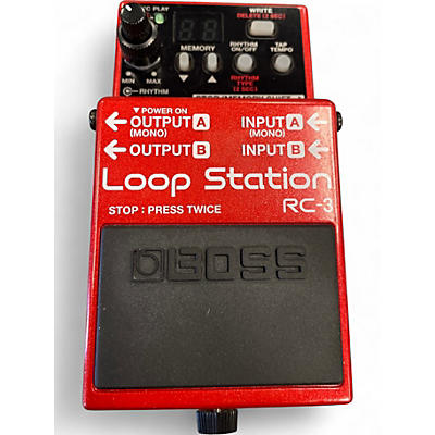 Used BOSS RC3 Loop Station Pedal