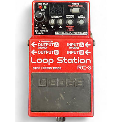 Used BOSS RC3 Loop Station Pedal