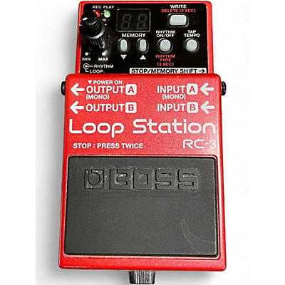 Used BOSS RC3 Loop Station Pedal