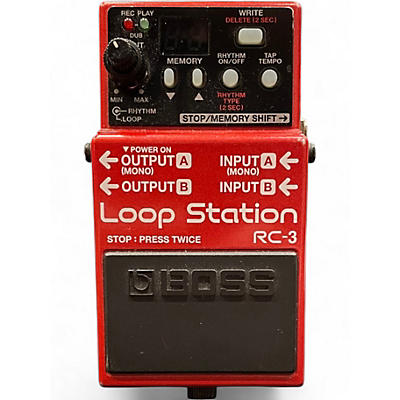 Used BOSS RC3 Loop Station Pedal