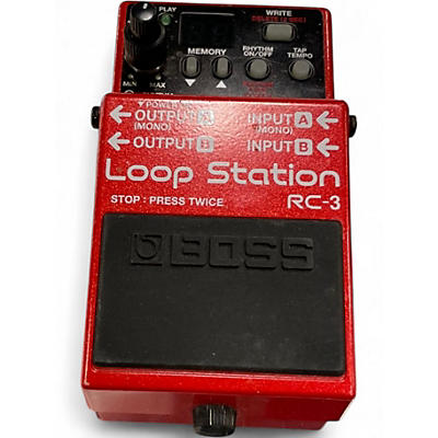 Used BOSS RC3 Loop Station Pedal