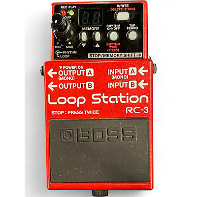 Used BOSS RC3 Loop Station Pedal