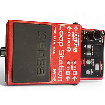 Used BOSS RC3 Loop Station Pedal