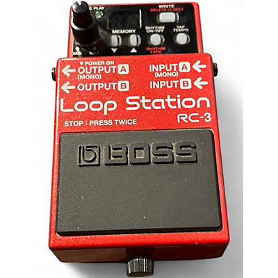 Used BOSS RC3 Loop Station Pedal