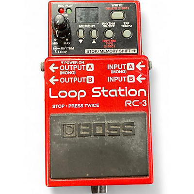 Used BOSS RC3 Loop Station Pedal
