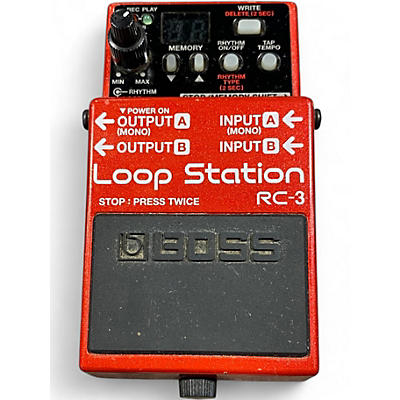 Used BOSS RC3 Loop Station Pedal