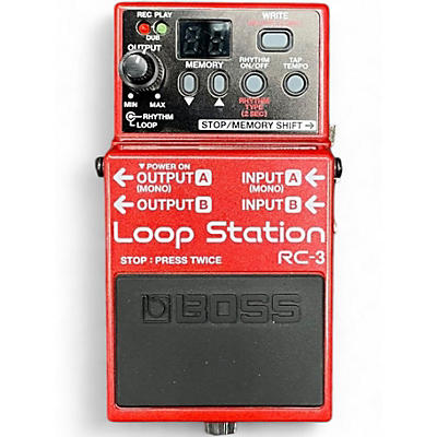 Used BOSS RC3 Loop Station Pedal