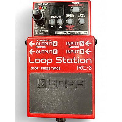 Used BOSS RC3 Loop Station Pedal