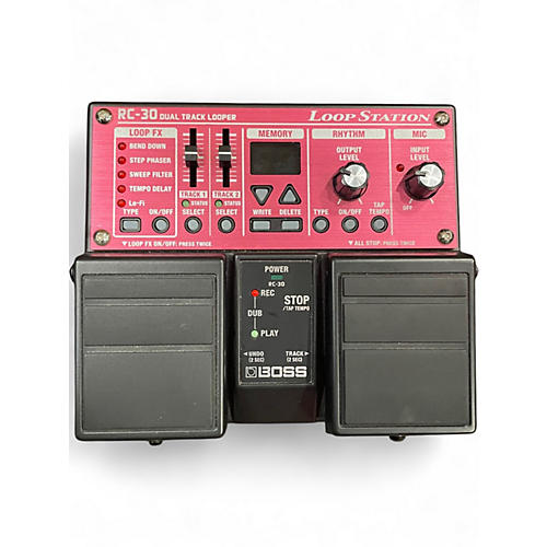 Used BOSS RC30 Loop Station Twin Pedal