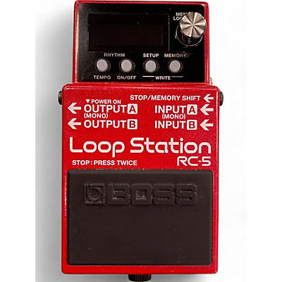 Used BOSS RC5 LOOP STATION Pedal