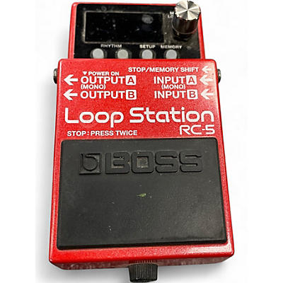 Used BOSS RC5 LOOP STATION Pedal