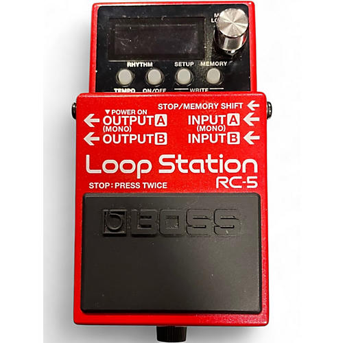 Used BOSS RC5 LOOP STATION Pedal