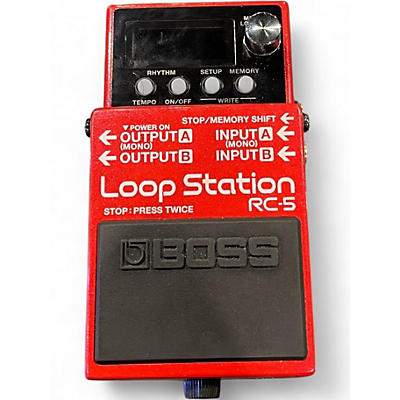 Used BOSS RC5 LOOP STATION Pedal