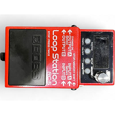 Used BOSS RC5 LOOP STATION Pedal