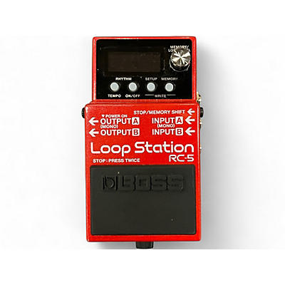 Used BOSS RC5 LOOP STATION Pedal