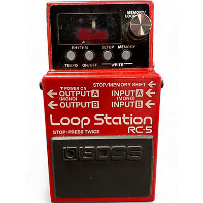 Used BOSS RC5 LOOP STATION Pedal