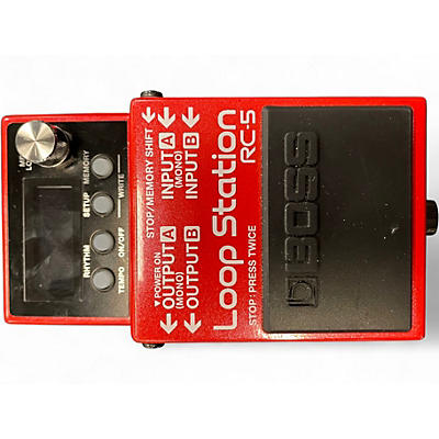 Used BOSS RC5 LOOP STATION Pedal