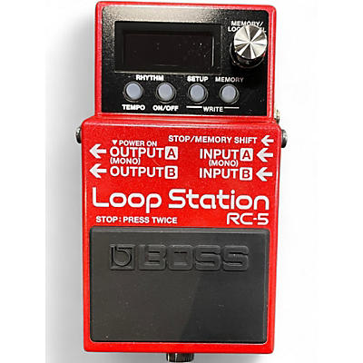 Used BOSS RC5 LOOP STATION Pedal