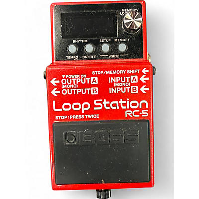 Used BOSS RC5 LOOP STATION Pedal