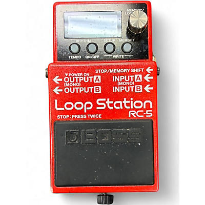Used BOSS RC5 LOOP STATION Pedal