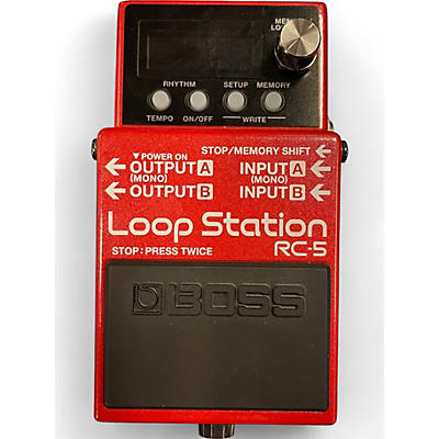 Used BOSS RC5 Loop Station Effect Pedal