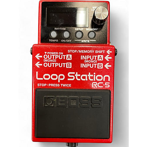 Used BOSS RC5 Loop Station Pedal