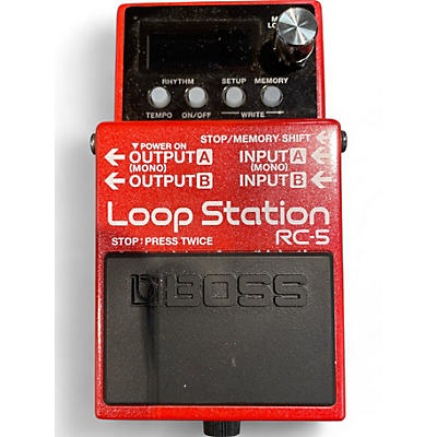 Used BOSS RC5 Loop Station Pedal