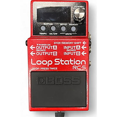 Used BOSS RC5 Loop Station Pedal