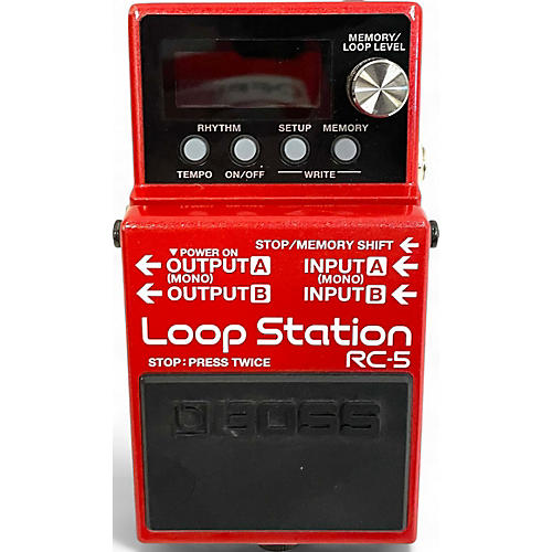 Used BOSS RC5 Loop Station Pedal