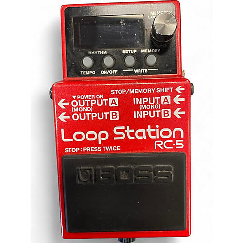 Used BOSS RC5 Loop Station Pedal