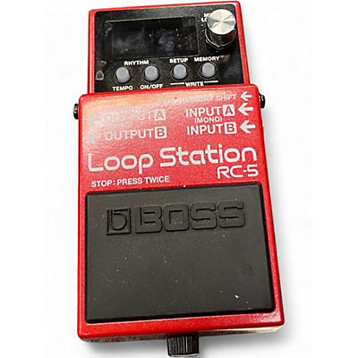 Used BOSS RC5 Loop Station Pedal