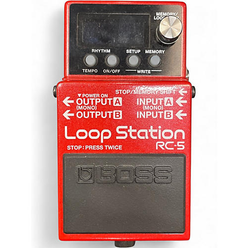 Used BOSS RC5 Loop Station Pedal