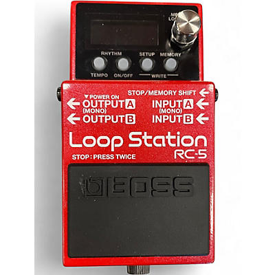 Used BOSS RC5 Loop Station Pedal