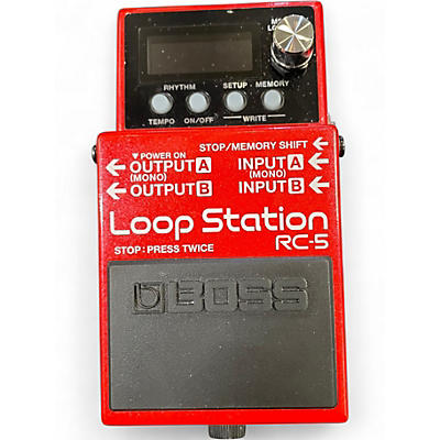 Used BOSS RC5 Loop Station Pedal