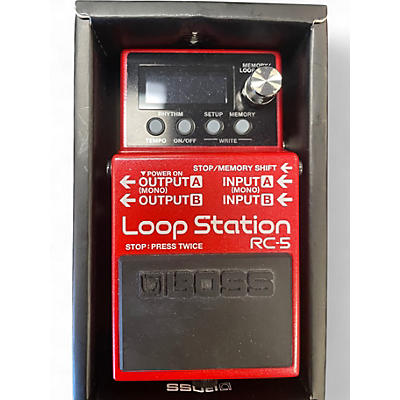 Used BOSS RC5 Loop Station Pedal