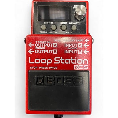 Used BOSS RC5 Loop Station Pedal