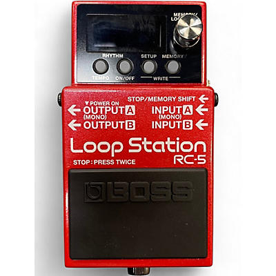 Used BOSS RC5 Loop Station Pedal
