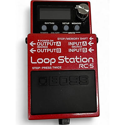 Used BOSS RC5 Loop Station Pedal