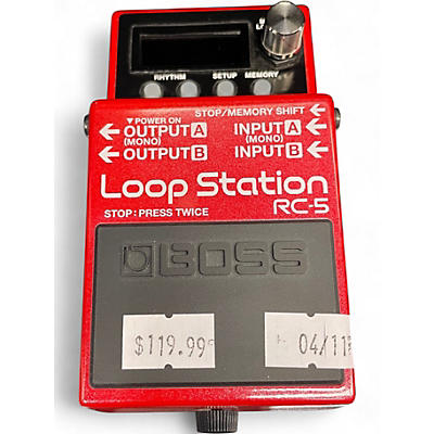 Used BOSS RC5 Loop Station Pedal