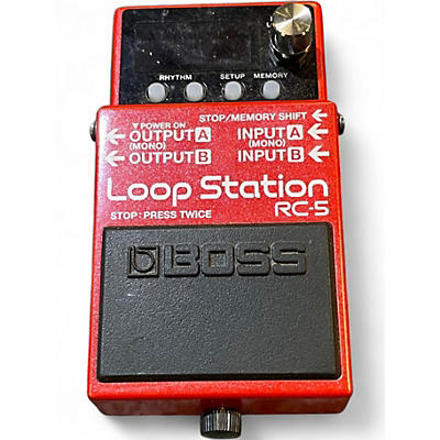 Used BOSS RC5 Loop Station Pedal