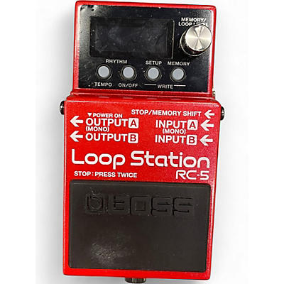 Used BOSS RC5 Loop Station Pedal