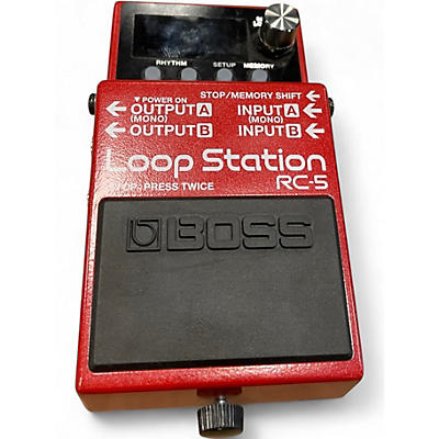 Used BOSS RC5 Loop Station Pedal