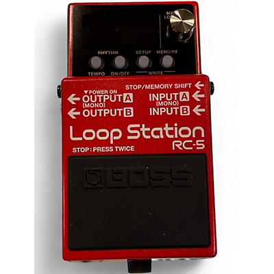 Used BOSS RC5 Loop Station Pedal