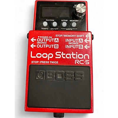 Used BOSS RC5 Loop Station Pedal
