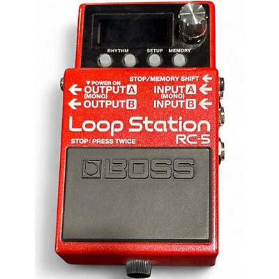 Used BOSS RC5 Loop station Pedal